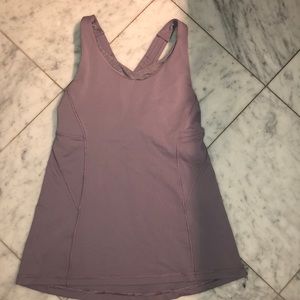 purple lululemon tank top